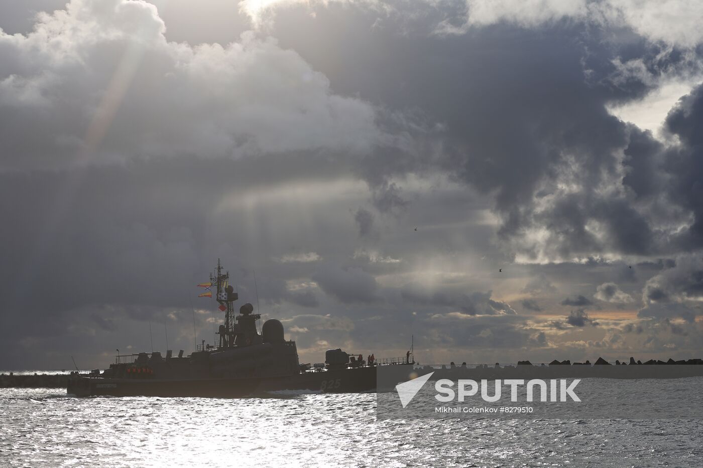 Russia Navy Baltic Fleet Drills