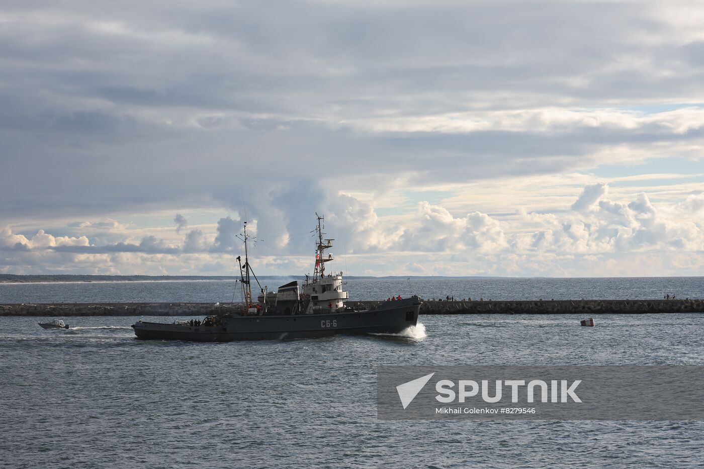Russia Navy Baltic Fleet Drills