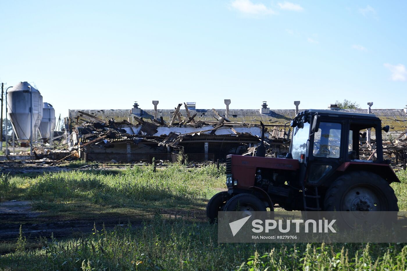 Ukraine Russia Military Operation Shelling
