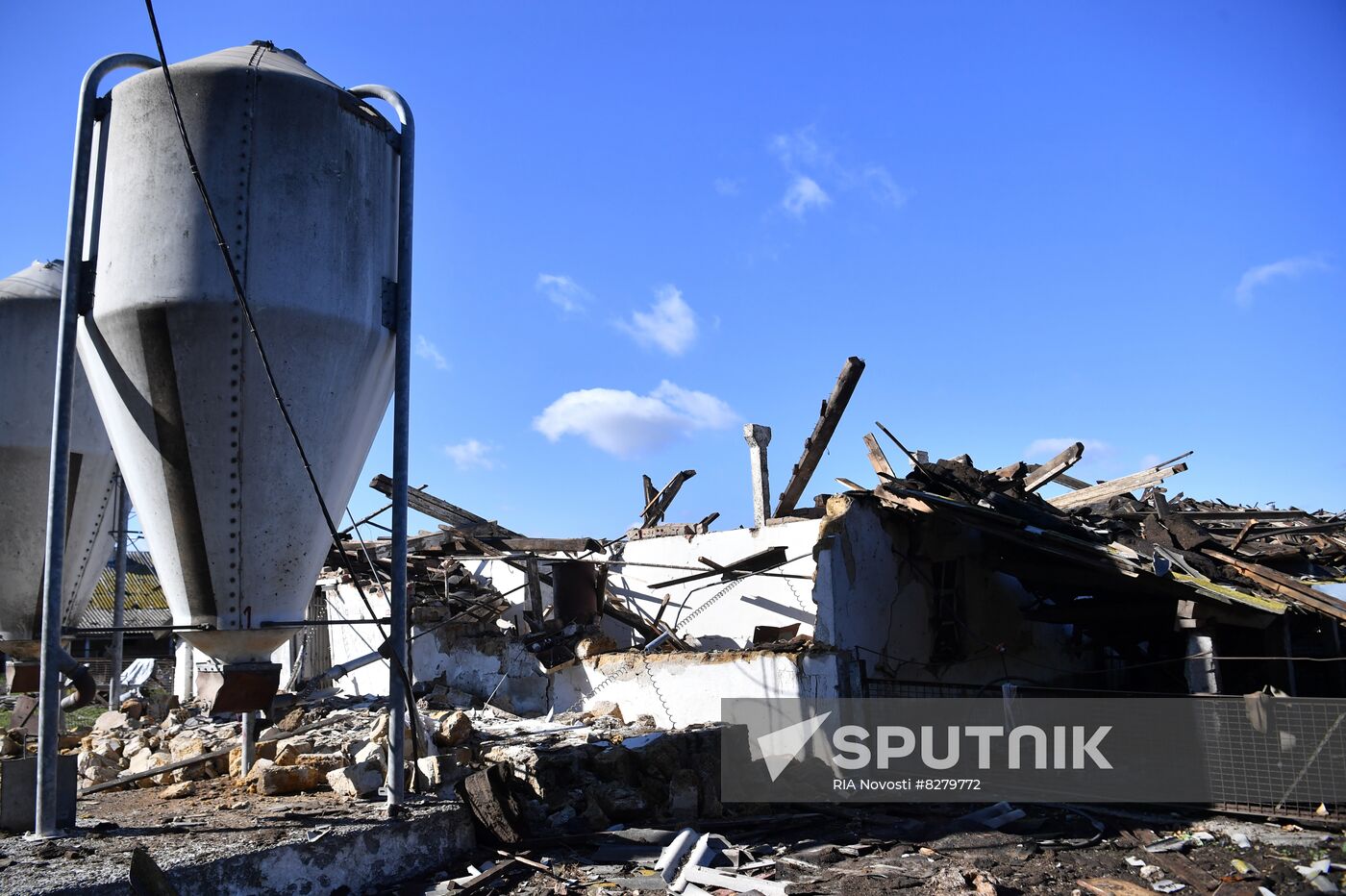 Ukraine Russia Military Operation Shelling