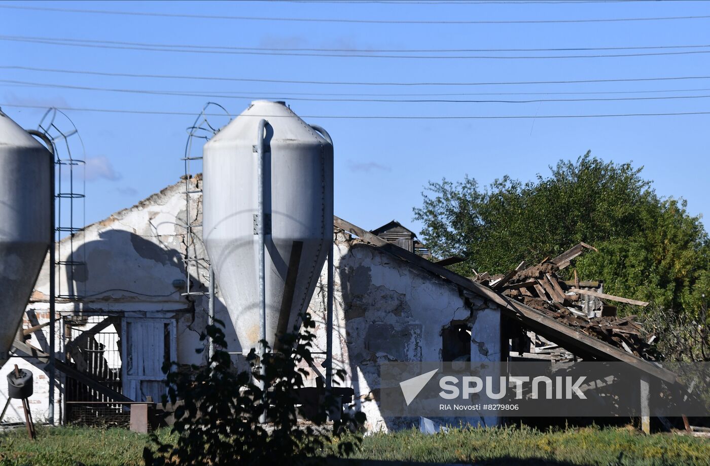 Ukraine Russia Military Operation Shelling