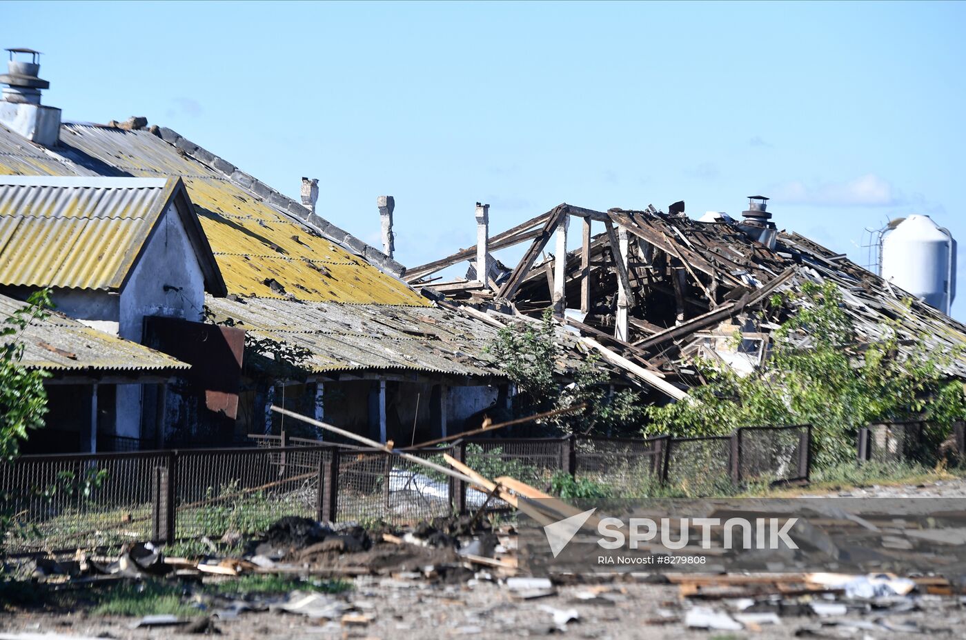 Ukraine Russia Military Operation Shelling