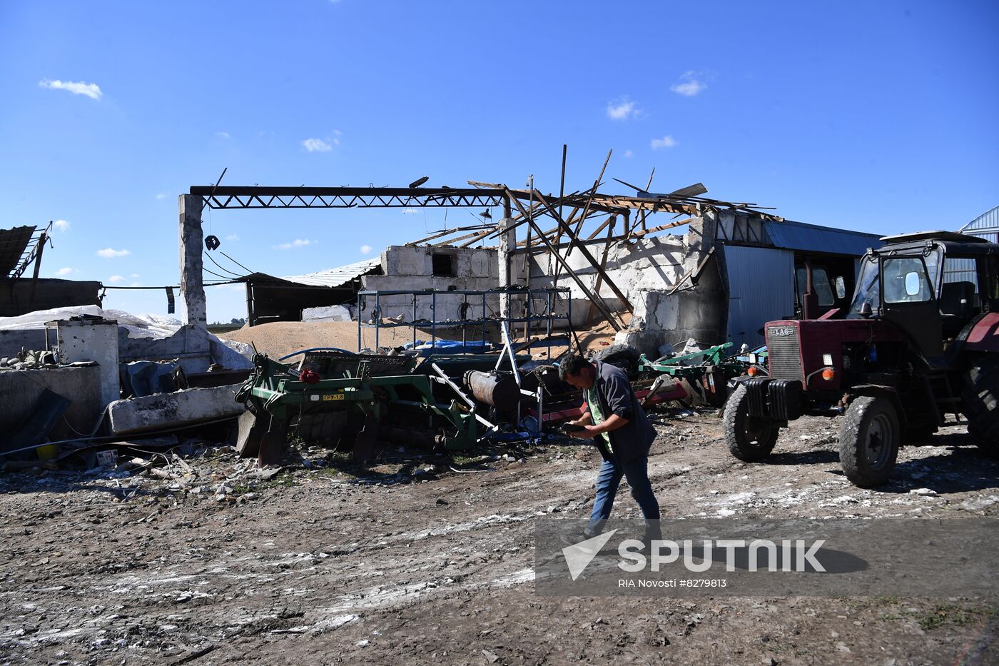 Ukraine Russia Military Operation Shelling