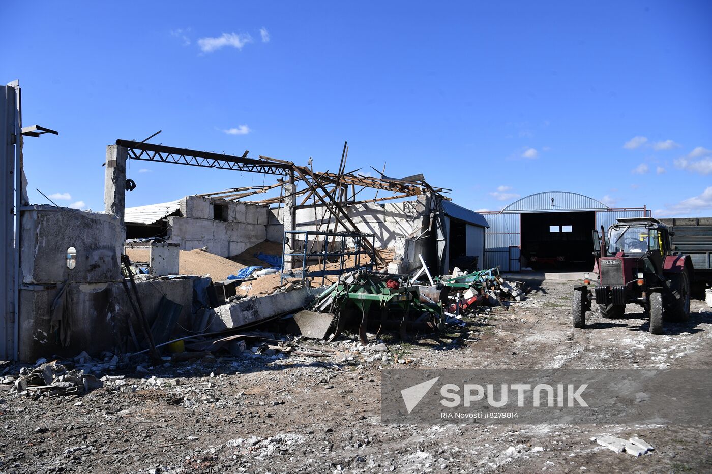 Ukraine Russia Military Operation Shelling