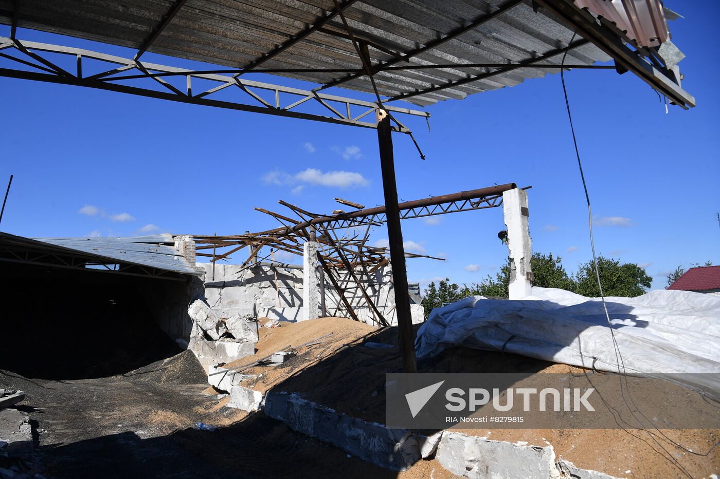 Ukraine Russia Military Operation Shelling