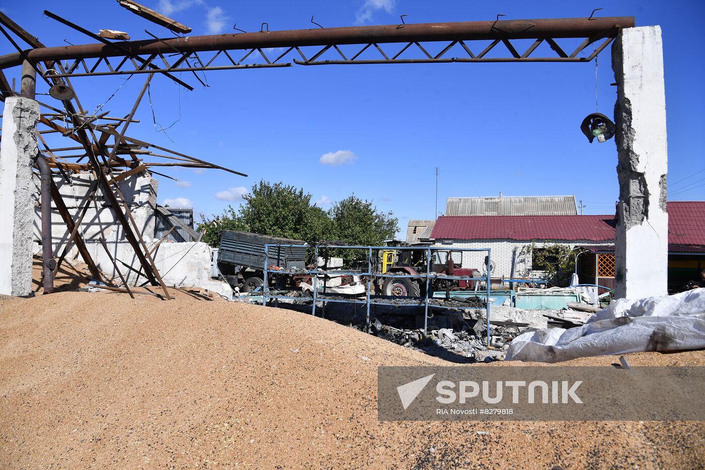 Ukraine Russia Military Operation Shelling