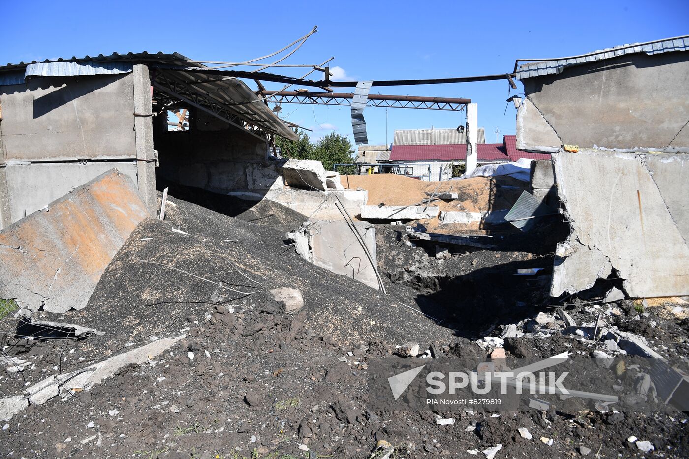 Ukraine Russia Military Operation Shelling