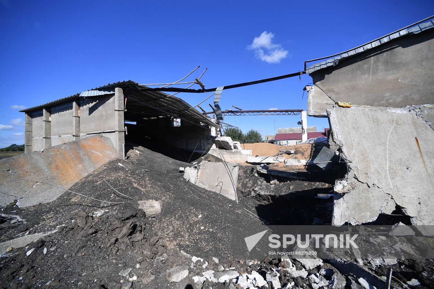 Ukraine Russia Military Operation Shelling