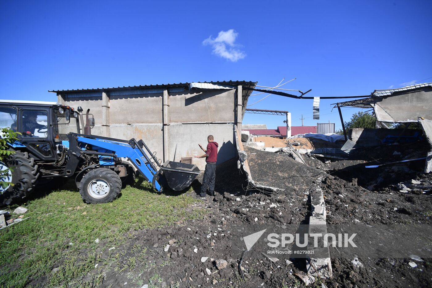 Ukraine Russia Military Operation Shelling