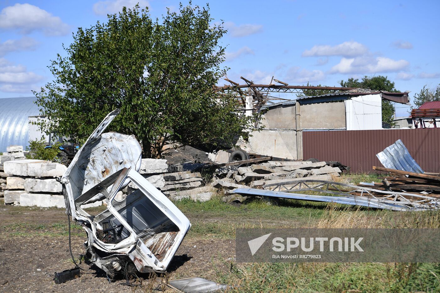 Ukraine Russia Military Operation Shelling