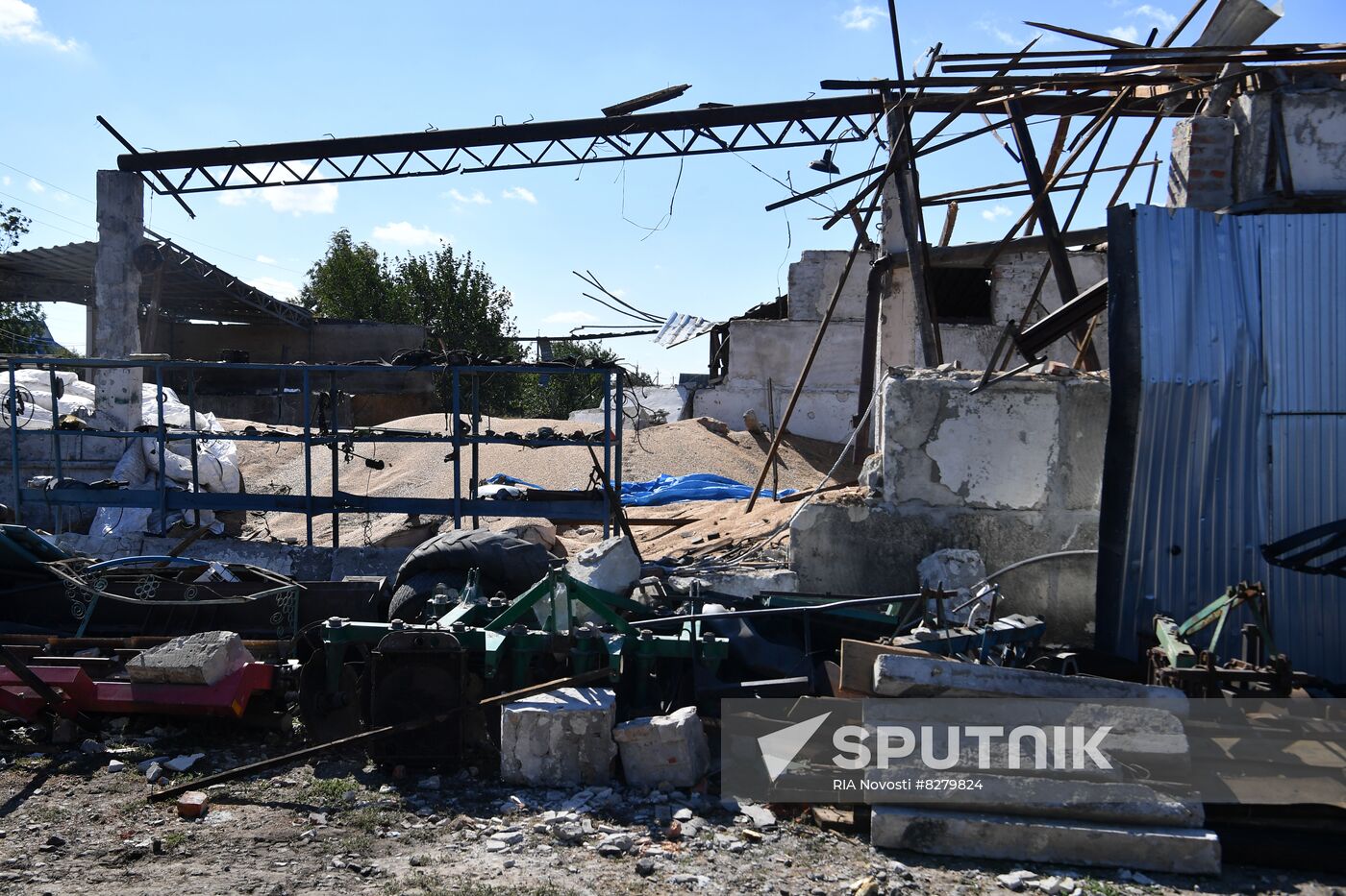 Ukraine Russia Military Operation Shelling