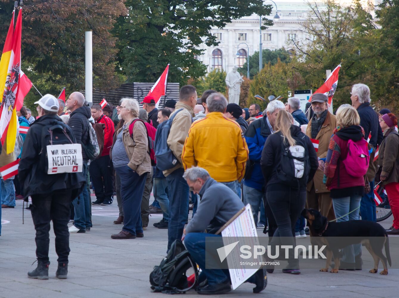 Austria NATO Neutrality Rally