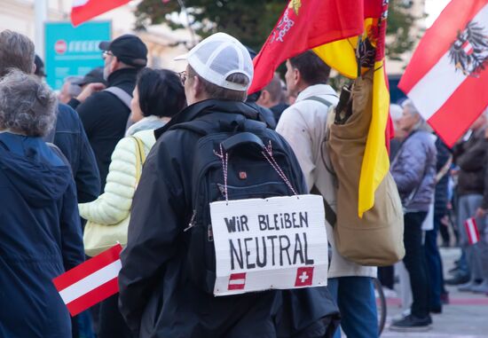 Austria NATO Neutrality Rally