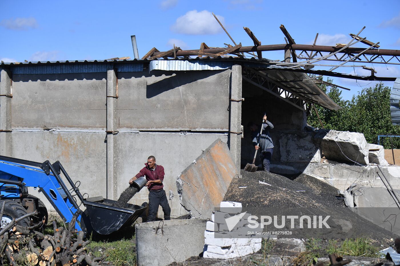 Ukraine Russia Military Operation Shelling