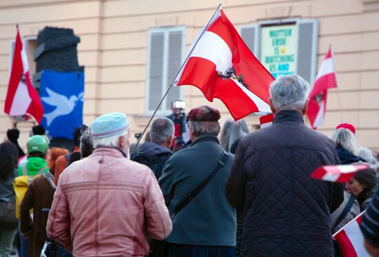 Austria NATO Neutrality Rally