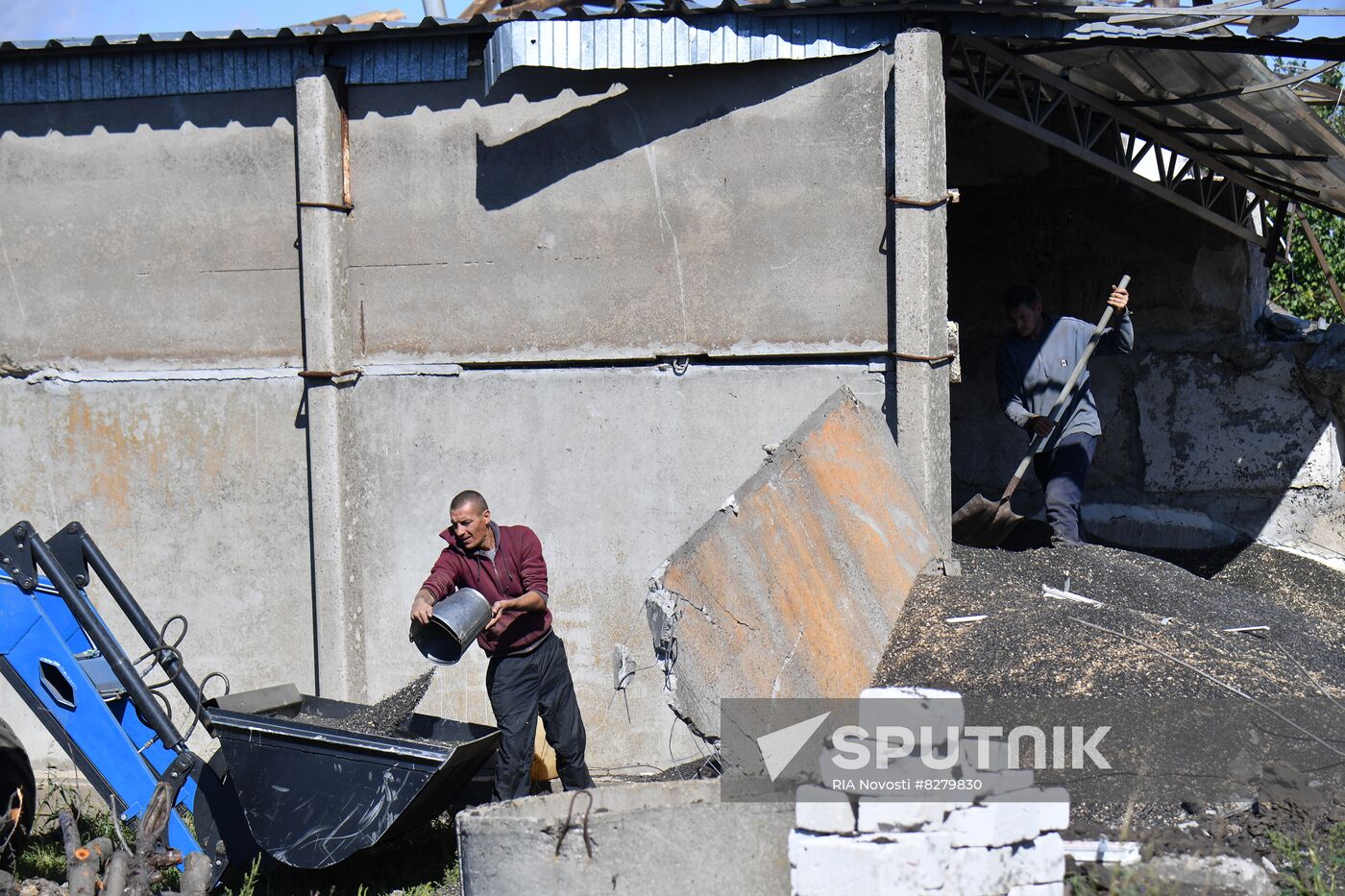 Ukraine Russia Military Operation Shelling