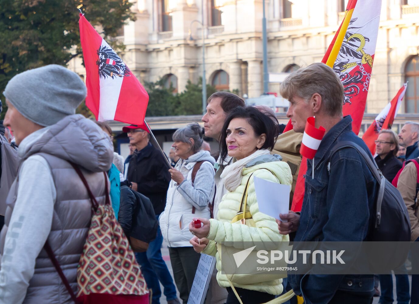 Austria NATO Neutrality Rally