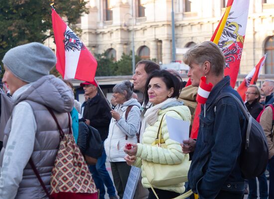 Austria NATO Neutrality Rally