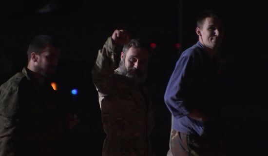 Russia Ukraine Military Operation POW Exchange