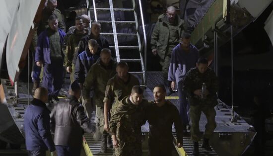 Russia Ukraine Military Operation POW Exchange