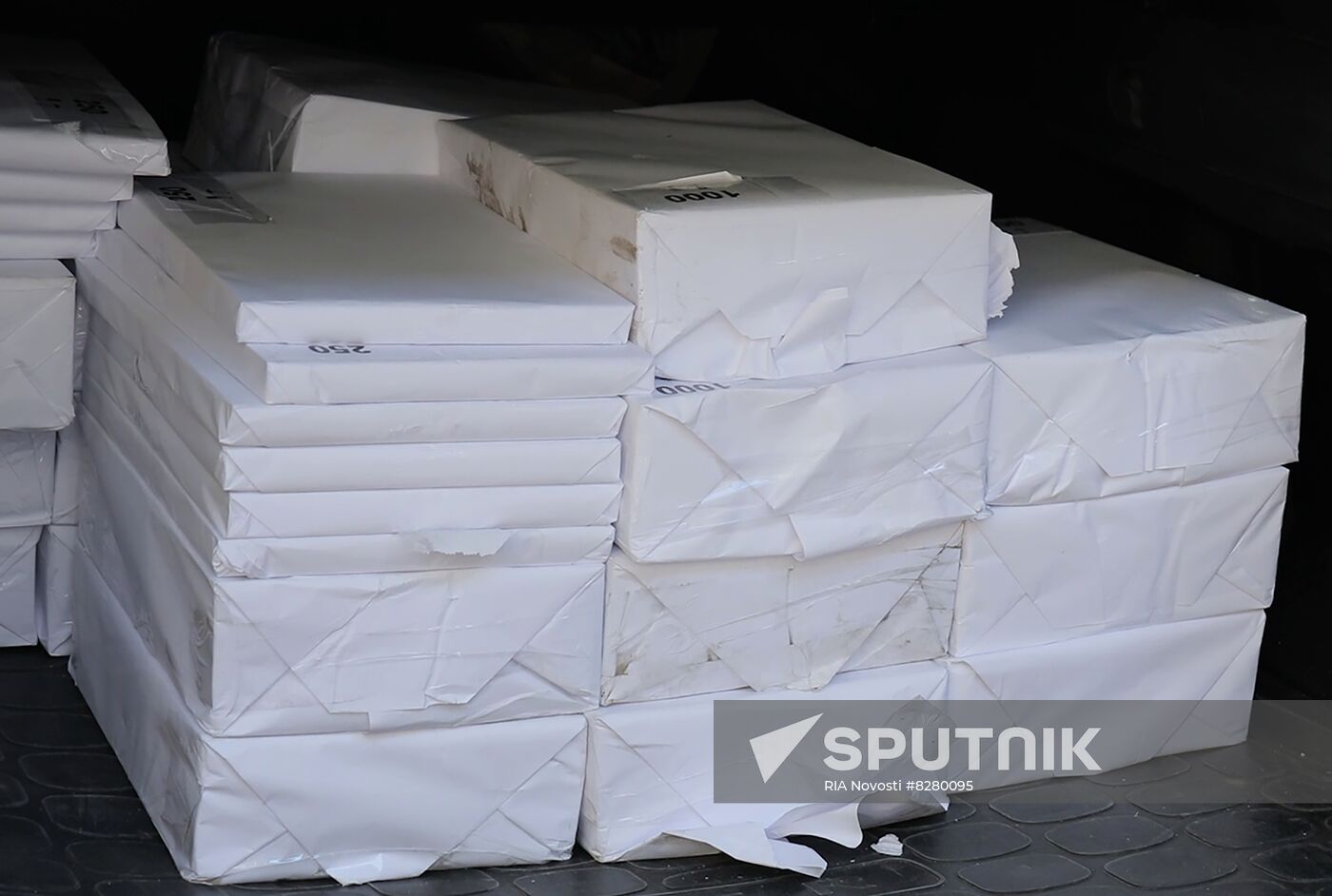DPR LPR Ukraine Russia Joining Referendum Ballots