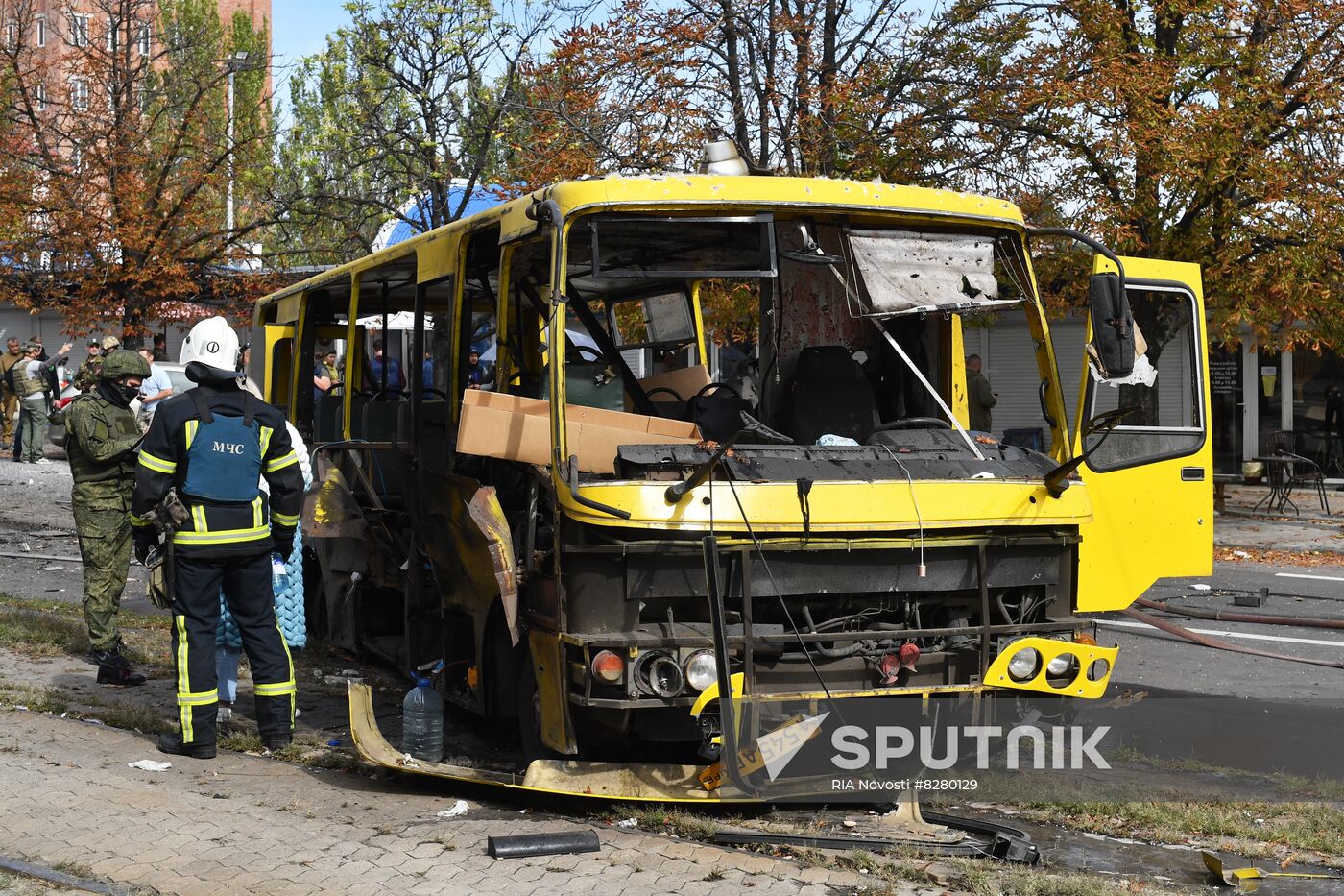 DPR Russia Ukraine Military Operation Shelling