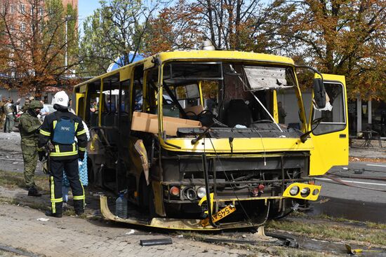 DPR Russia Ukraine Military Operation Shelling