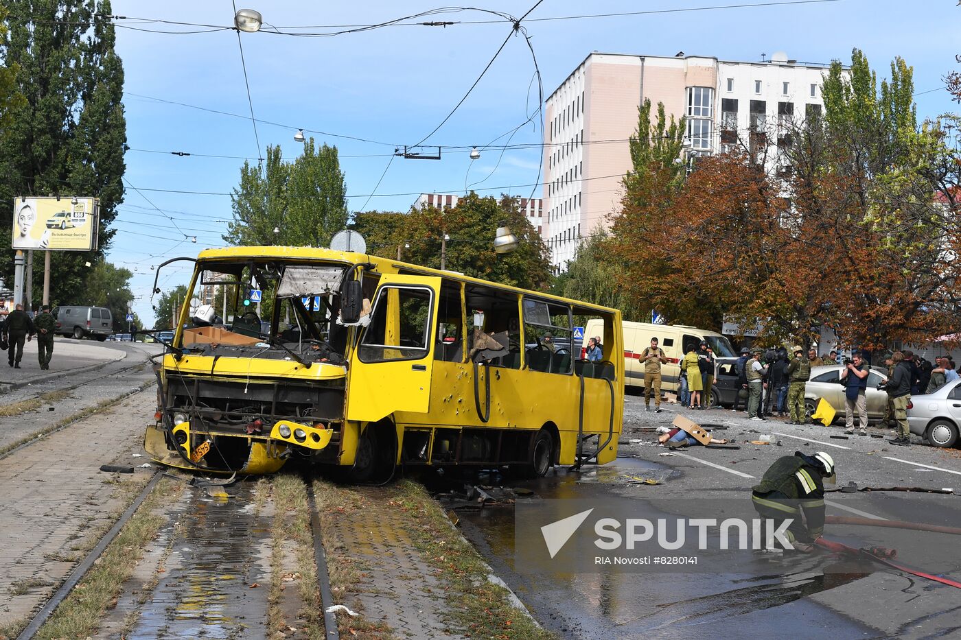 DPR Russia Ukraine Military Operation Shelling