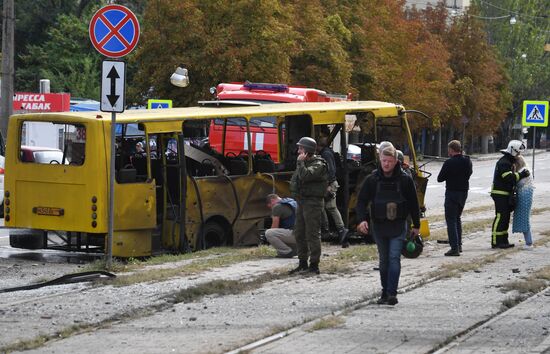 DPR Russia Ukraine Military Operation Shelling