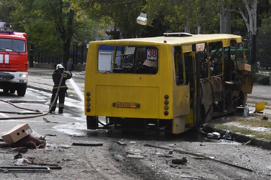 DPR Russia Ukraine Military Operation Shelling