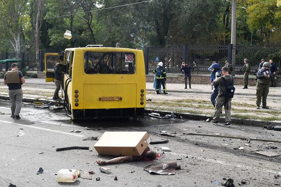 DPR Russia Ukraine Military Operation Shelling