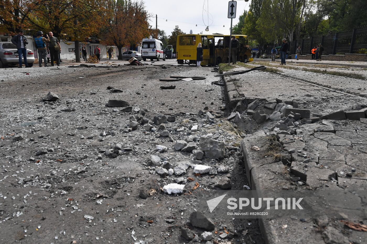 DPR Russia Ukraine Military Operation Shelling