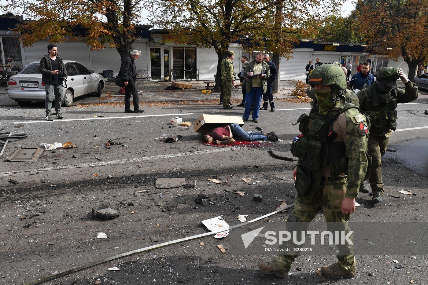 DPR Russia Ukraine Military Operation Shelling
