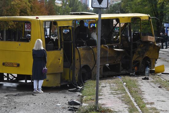 DPR Russia Ukraine Military Operation Shelling