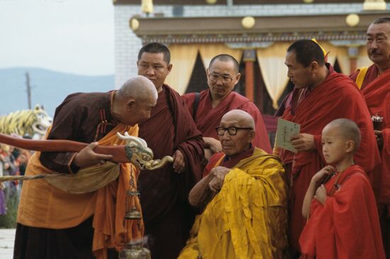 14th Dalai Lama visits USSR