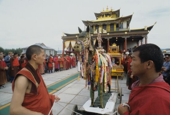 14th Dalai Lama visits USSR