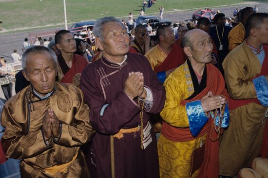 14th Dalai Lama visits USSR