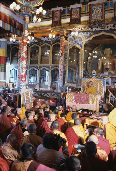 14th Dalai Lama visits USSR