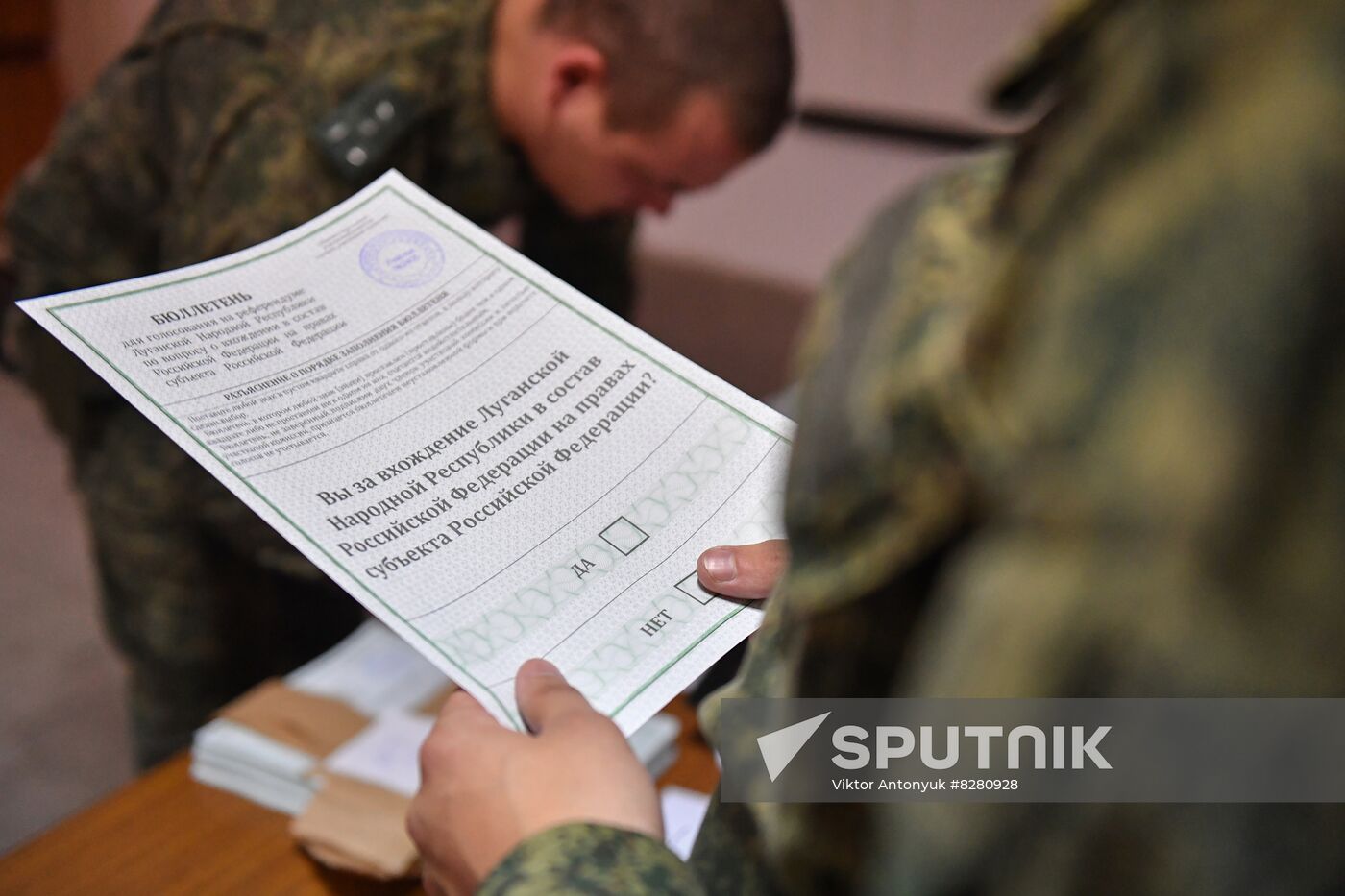 DPR LPR Russia Joining Referendum