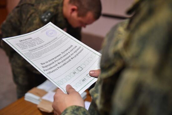 DPR LPR Russia Joining Referendum