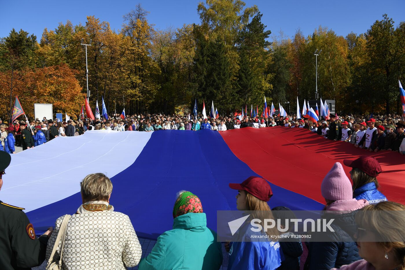 Russia Joining Referendum Regions Support Rallies