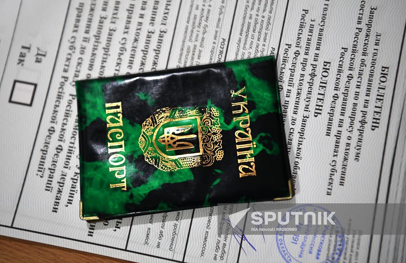 Ukraine Russia Joining Referendum