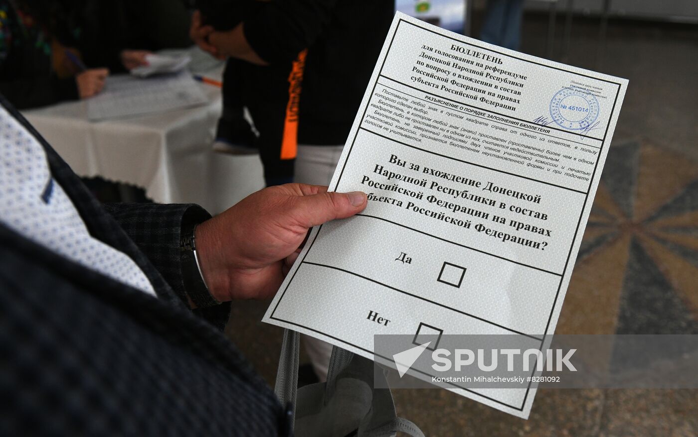 Russia Joining Referendum Regions