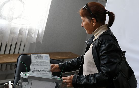 Russia Joining Referendum Regions
