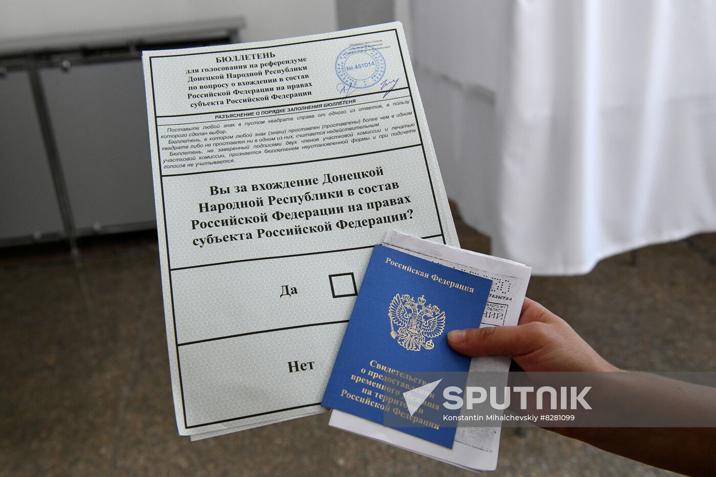 Russia Joining Referendum Regions