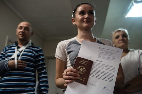 DPR LPR Russia Joining Referendum