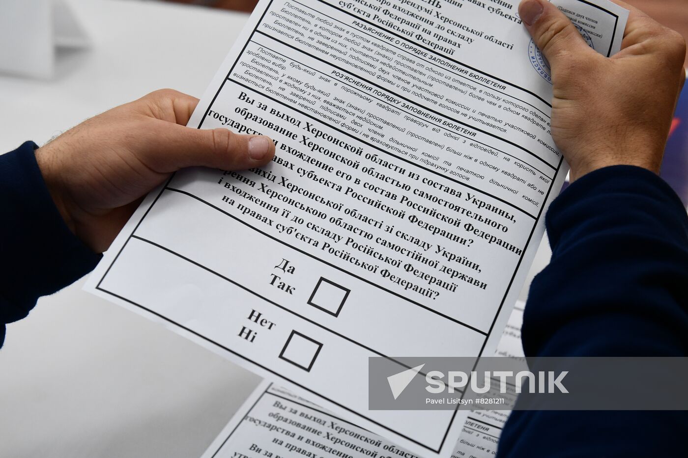Russia Joining Referendum Regions