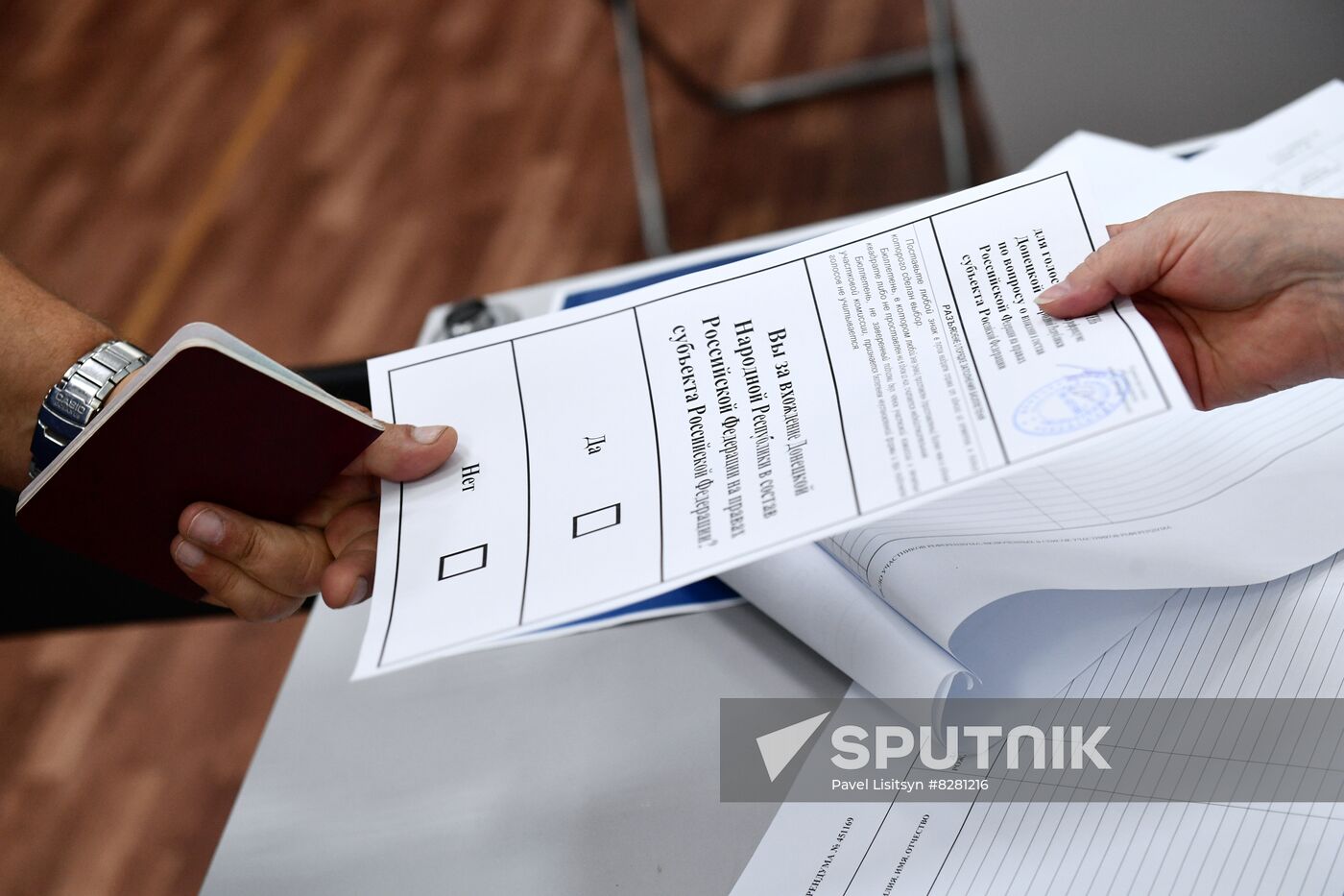 Russia Joining Referendum Regions
