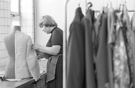 Tailor's cutter Vera Korobko