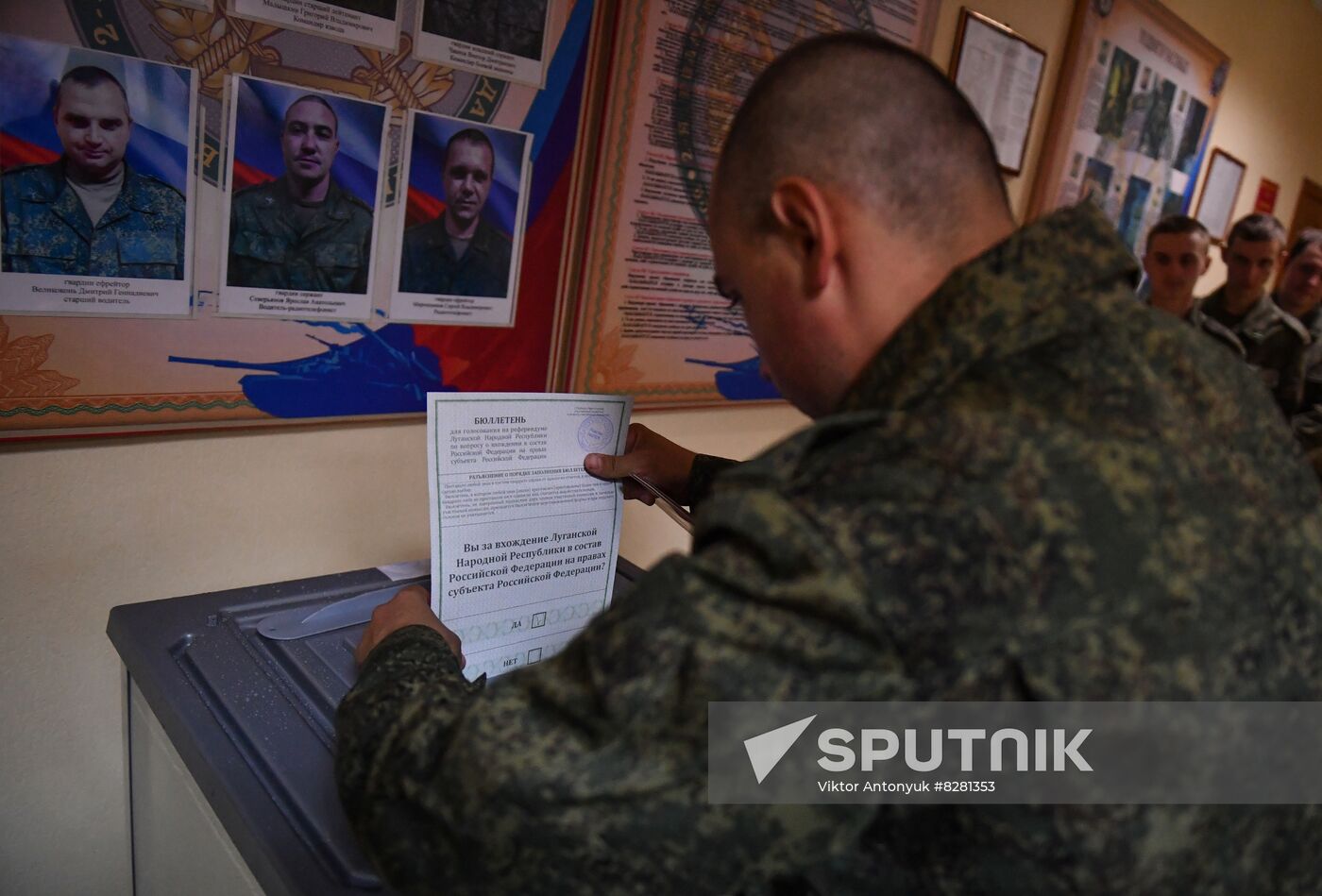 DPR LPR Russia Joining Referendum